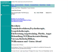 Tablet Screenshot of heilpraktiker.strana.de