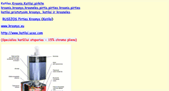 Desktop Screenshot of krosnis.strana.de